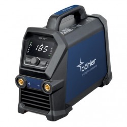 Soldadora inverter Böhler CORE 185 MMA, compacta, robusta y de alto rendimiento profesional