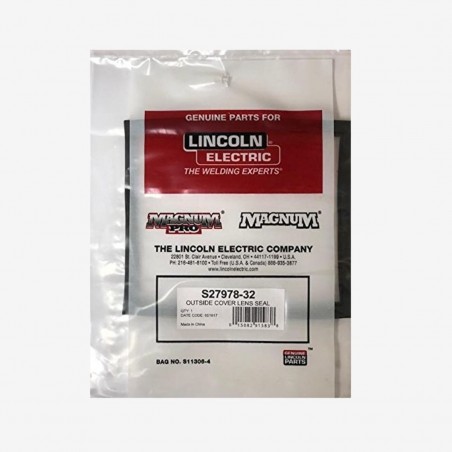 Empaque original Lincoln Electric con junta exterior S27978-32 para máscaras Viking