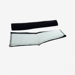 Vista posterior de las bandas absorbentes