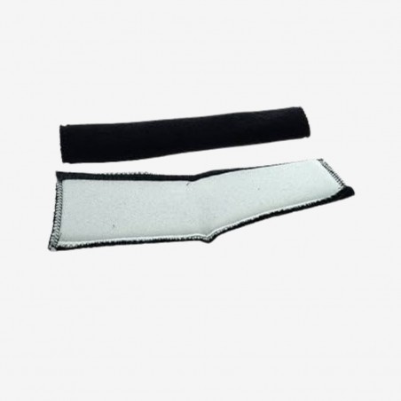 Vista posterior de las bandas absorbentes