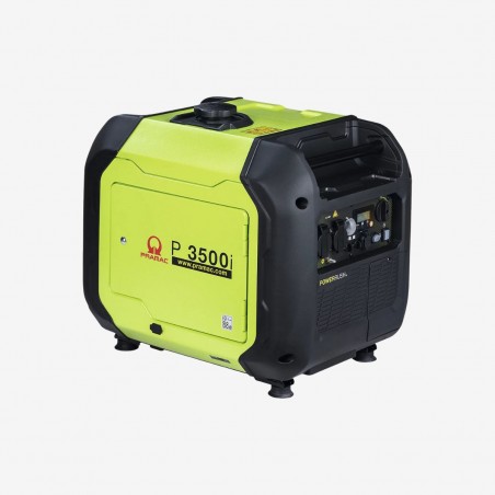 Vista lateral del P3500i, ideal para trabajos que requieren baja sonoridad.