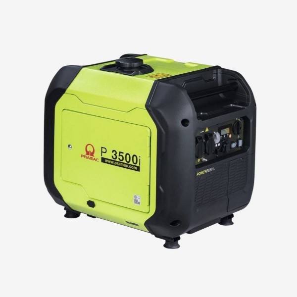 Vista lateral del P3500i, ideal para trabajos que requieren baja sonoridad.