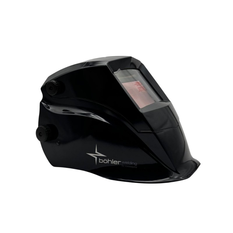 Pantalla electrónica de soldadura Böhler Guardian 62F vista a 45 grados