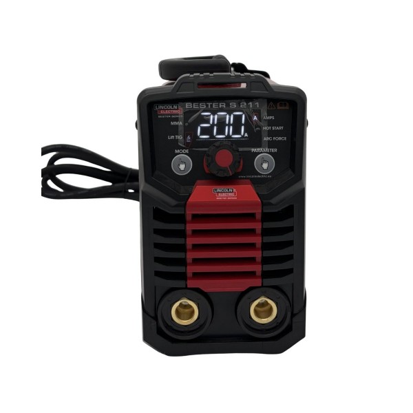 Soldadora MMA Lincoln Bester S-211 vista frontal